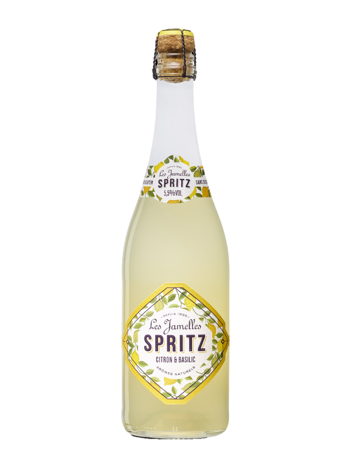 Lahev Les Jamelles Spritz Citron & Basilic