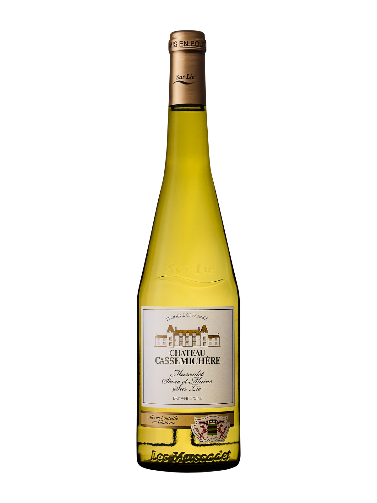 Lahev Muscadet Sèvre-et-Maine sur Lie AOP Château Cassemichère