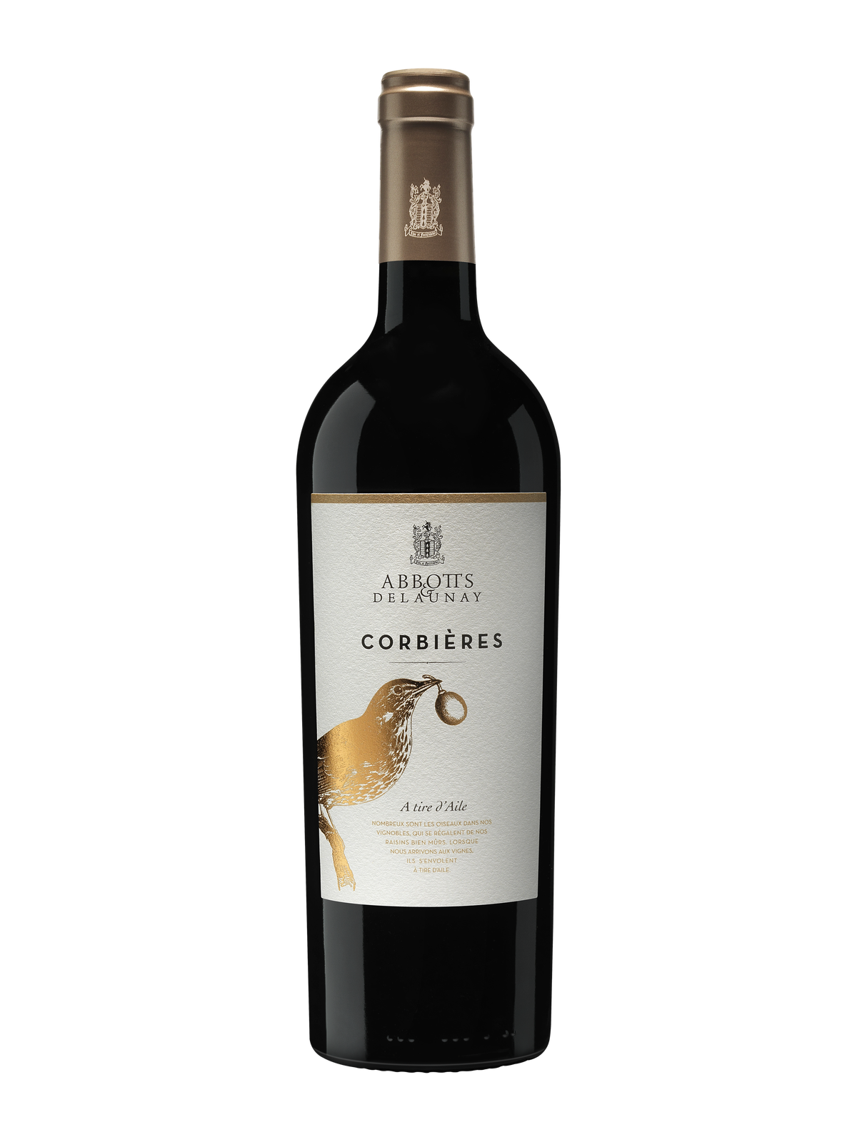 Lahev Corbières Rouge AOC Abbotts & Delaunay A Tire d'Aile